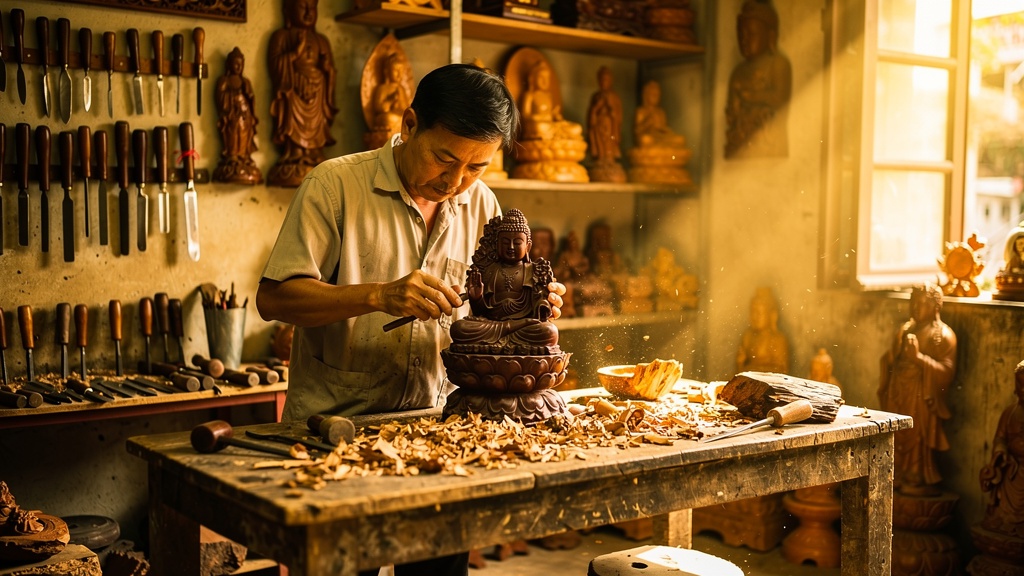 Nghệ Thuật Gỗ Quý Việt Nam