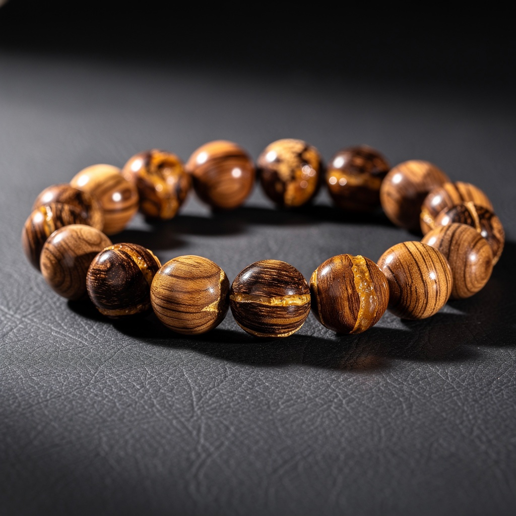 Vòng Trầm hương 18 hạt deluxe