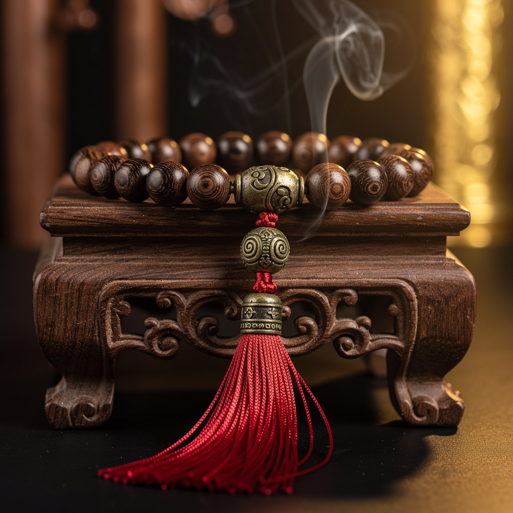 Vòng Trầm hương tròn truyen-thong