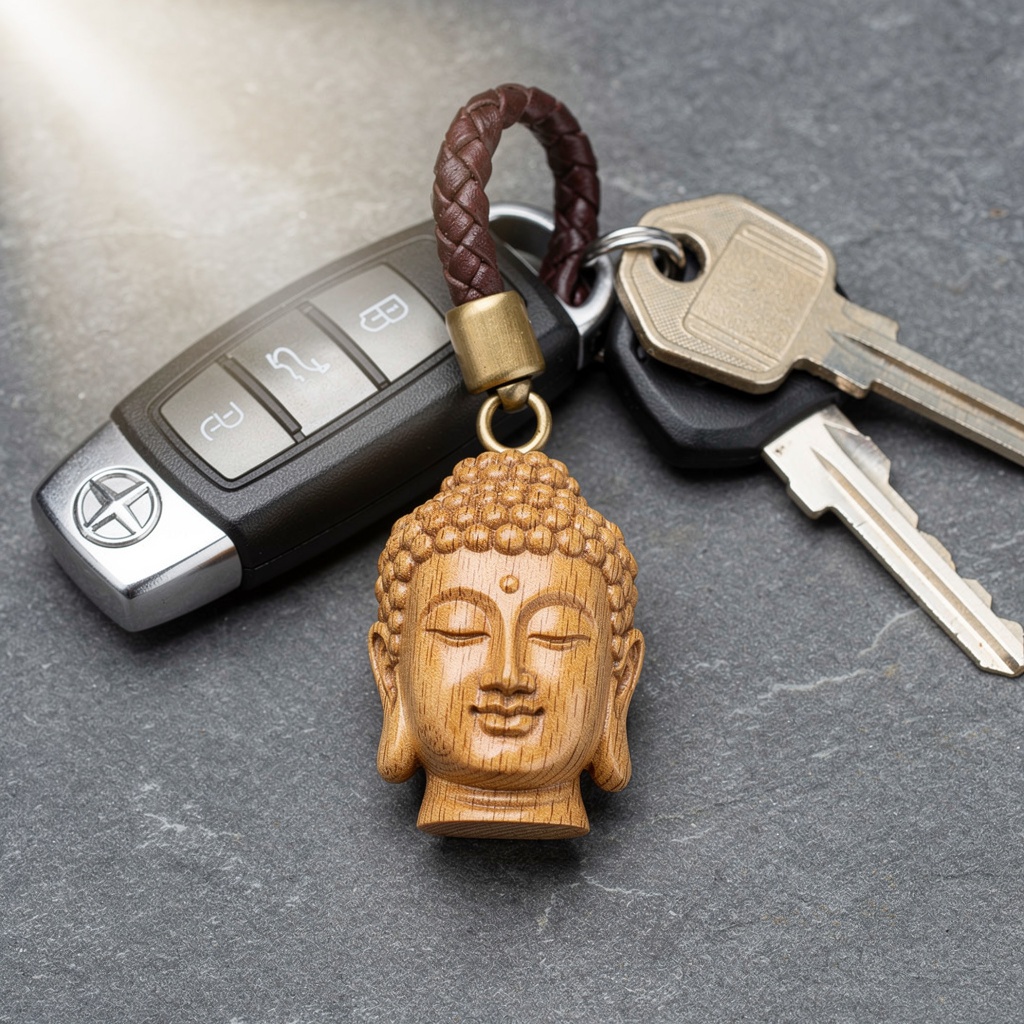 Bộ móc khóa gỗ